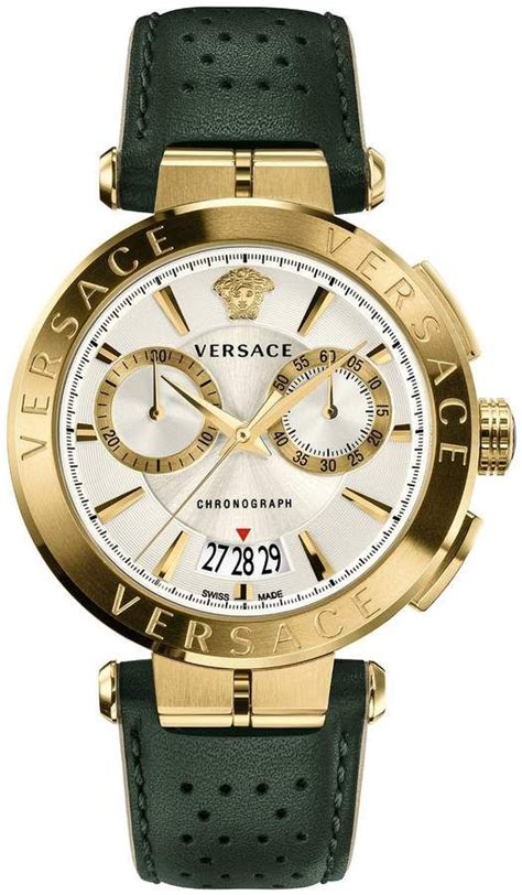 versace manifesto uhr goldfarben|Versace chrono watches.